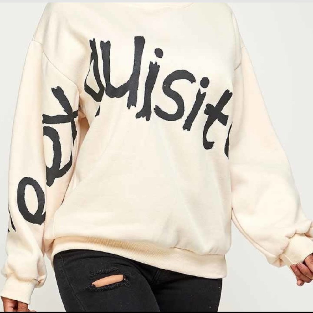 Exquisite Sweatshirt , Pullover Sweatshirt Brand New